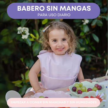 Pack 2 baberos impermeables sin mangas estampado bosque encantado BABATE kids