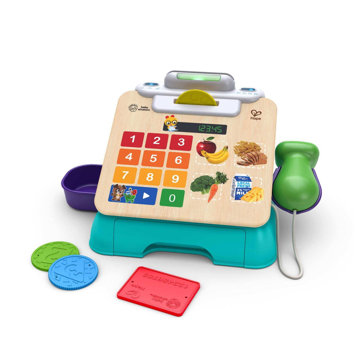Caja registradora mágica táctil Baby Einstein HAPE