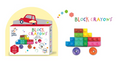 Block crayons coche HAKU YOKA