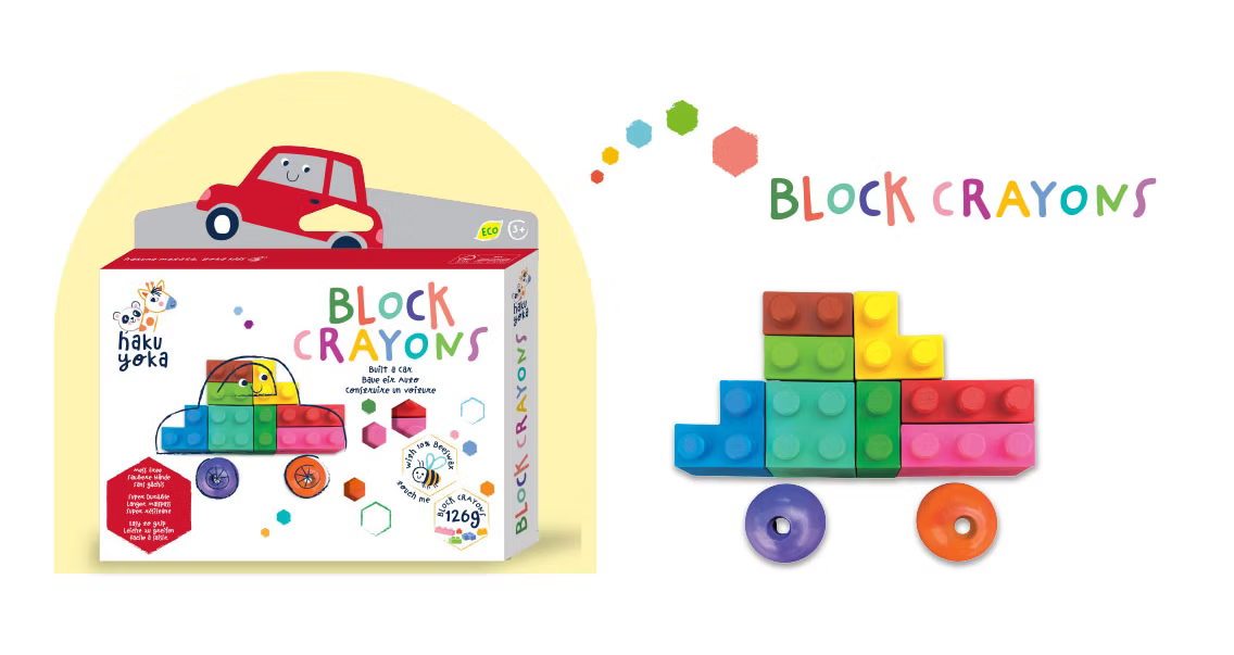 Block crayons coche HAKU YOKA