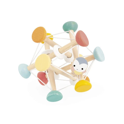 Bola sensorial de madera Pure JANOD