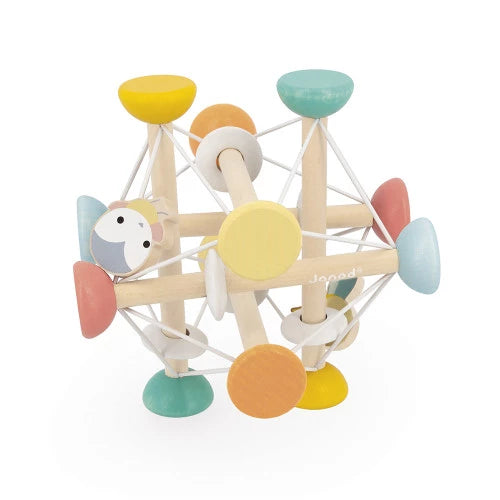 Bola sensorial de madera Pure JANOD