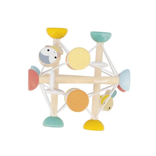 Bola sensorial de madera Pure JANOD