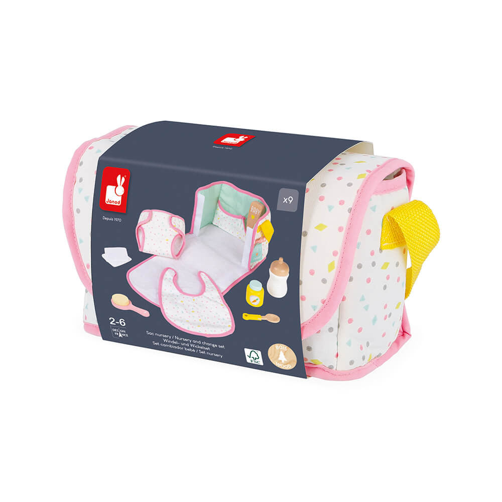 Bolso cambiador Nursery Janod