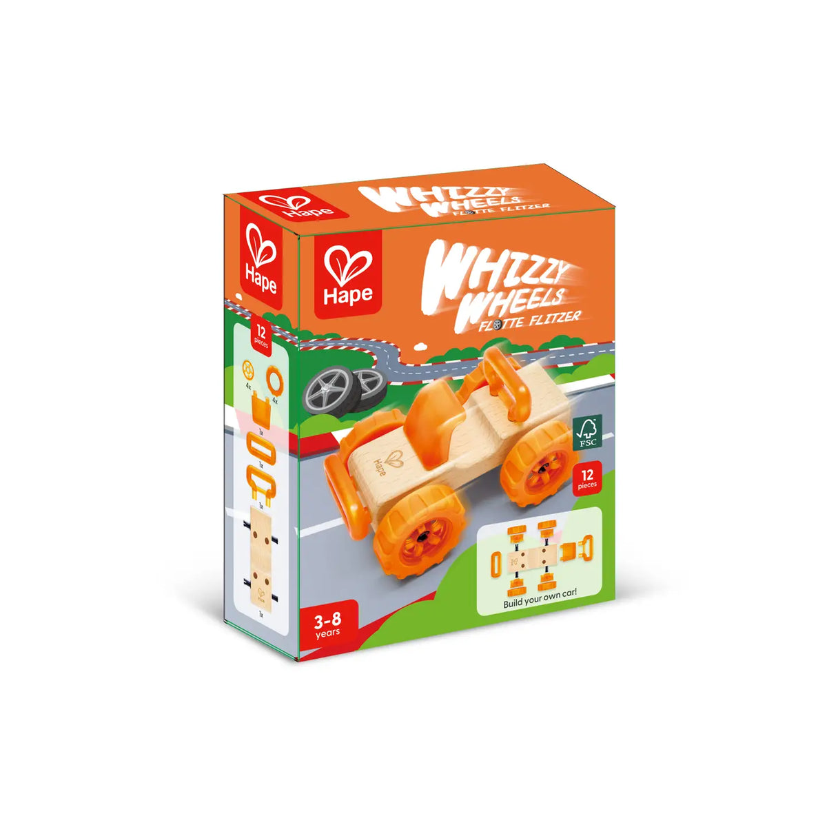Whizzy Wheels Coche de construcción HAPE