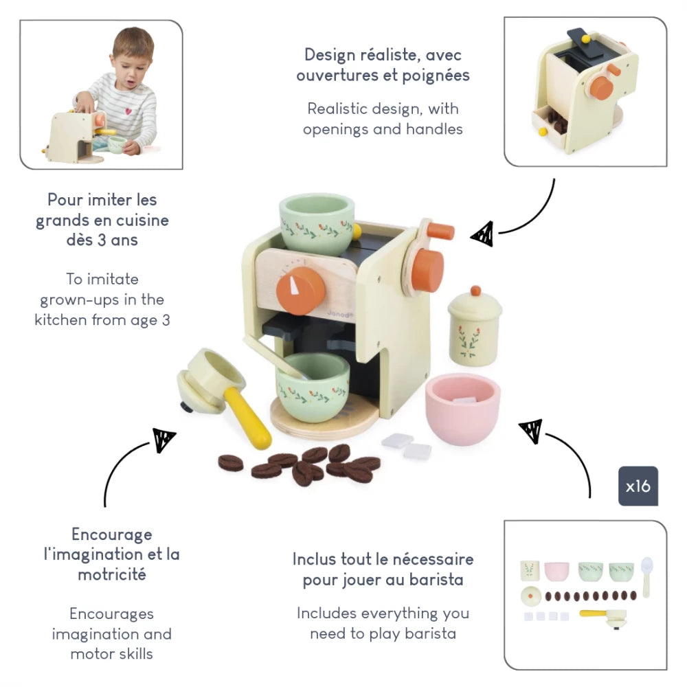 Cafetera y accesorios Abuelita Alegre JANOD