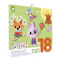Set creativo de pegatinas gruesas reposicionables - 18 meses JANOD