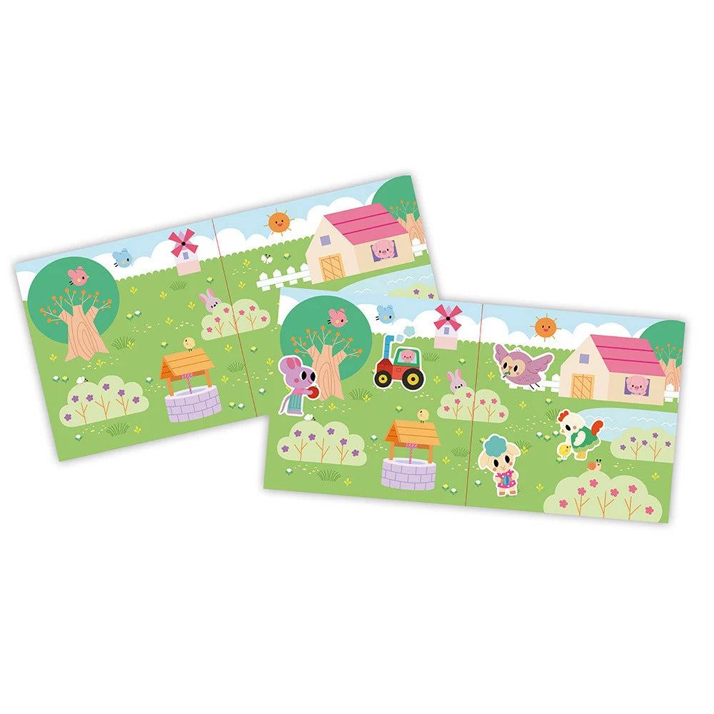 Set creativo de pegatinas gruesas reposicionables - 18 meses JANOD