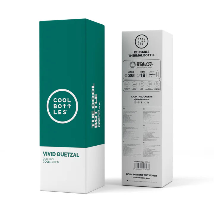 Vivid Quetzal 500ML COOL BOTTLES