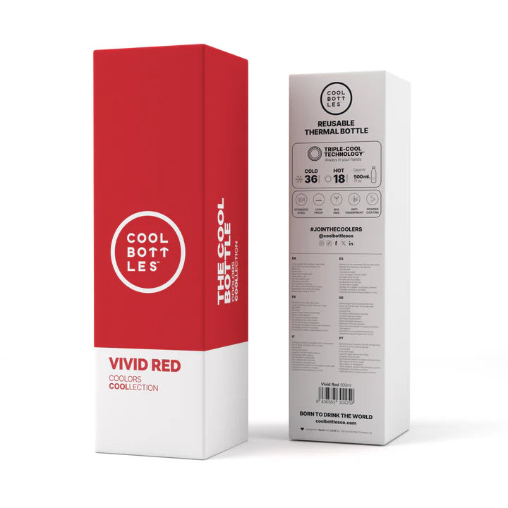 Vivid Red 500 COOL BOTTLES