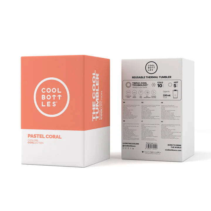 Pastel Coral 330ML COOL BOTTLES