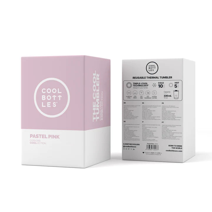 Pastel Pink 330ML COOL BOTTLES