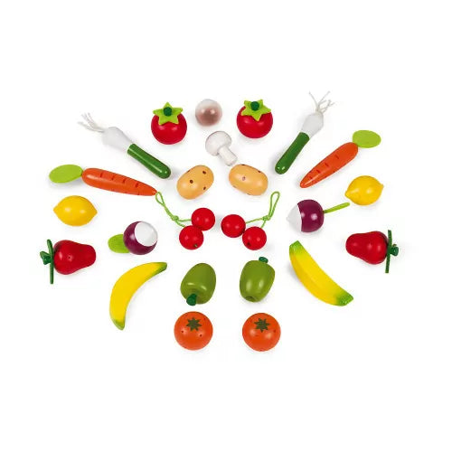 Cesta de 24 Frutas y Verduras JANOD