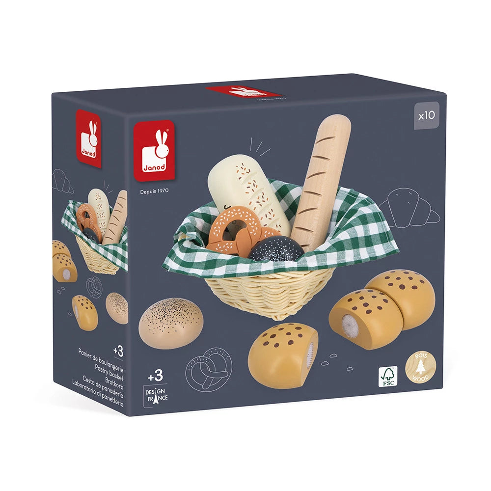 Cesta de panadería Abuelita Alegre JANOD