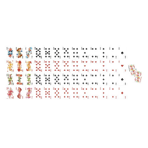 Conjunto de 54 tarjetas ilustradas JANOD