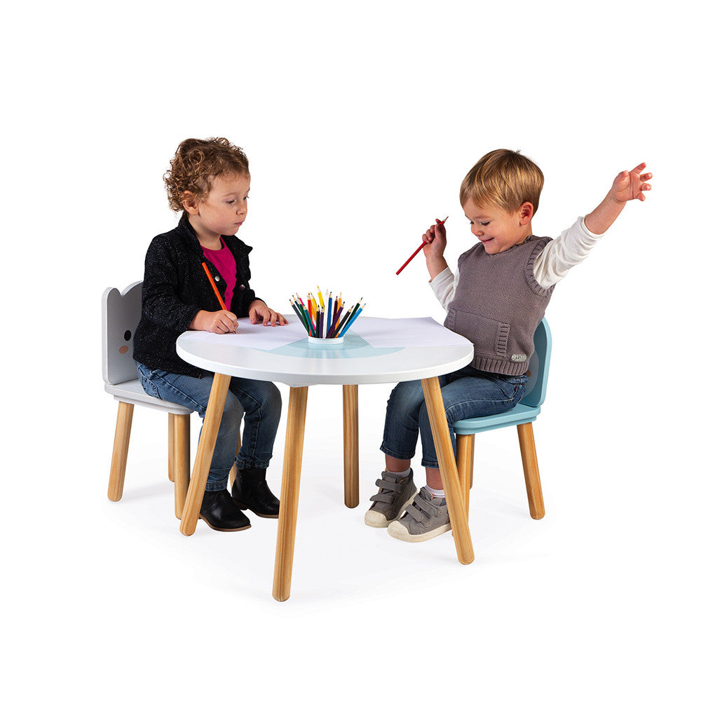 Conjunto Mesa Y 2 Sillas - Hielo Marino JANOD