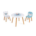 Conjunto Mesa Y 2 Sillas - Hielo Marino JANOD