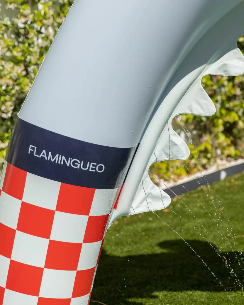 Flotador Aspersor Infantil Flamingueo