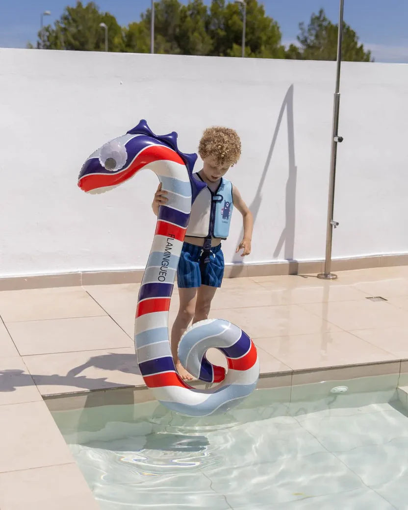 Flotador Infantil Serpiente Rayas Flamingueo