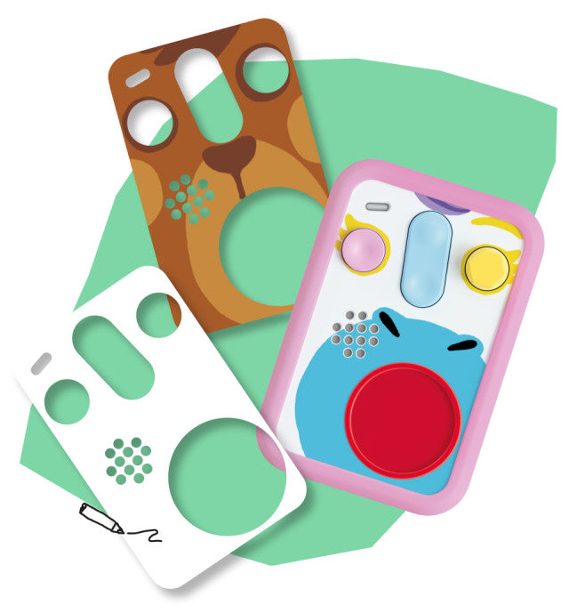 Funda protectora Patapum rosa FABA