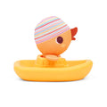 Gaspard el pato y su barco flotante Lilliputiens