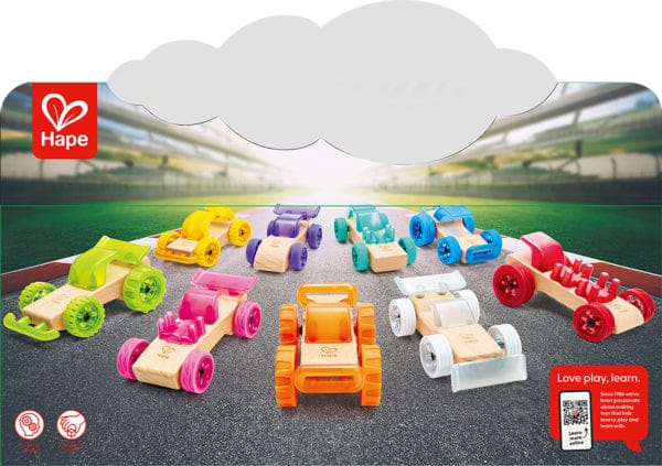 Whizzy Wheels Coche de construcción HAPE