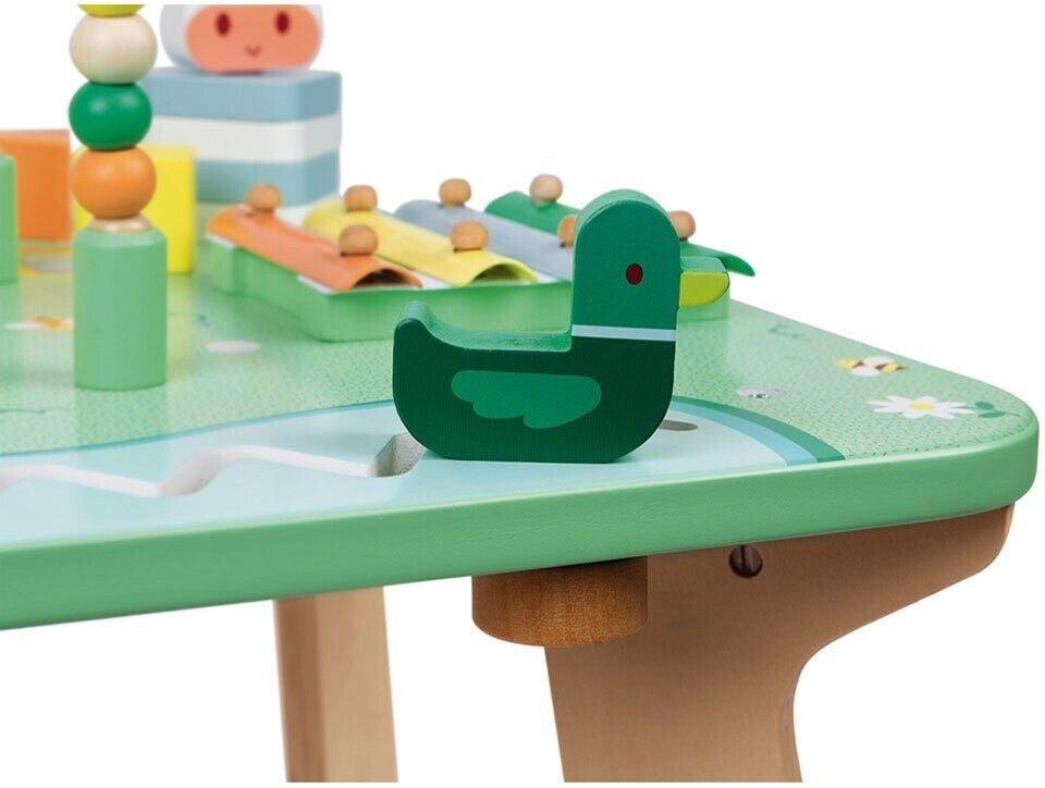 Mesa de actividades de madera Bonita pradera JANOD