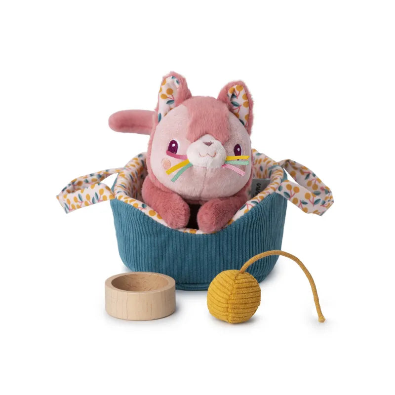 Jeanne el gato y su cesta Lilliputiens