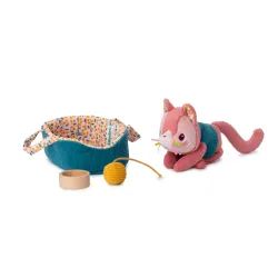 Jeanne el gato y su cesta Lilliputiens