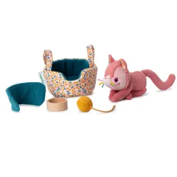 Jeanne el gato y su cesta Lilliputiens