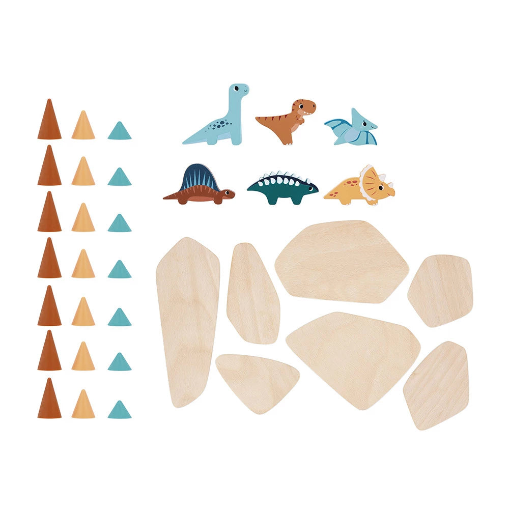 Juego de equilibrio de madera Piks Dino JANOD