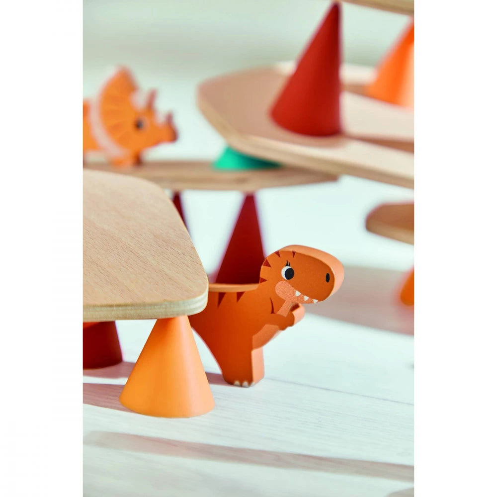 Juego de equilibrio de madera Piks Dino JANOD