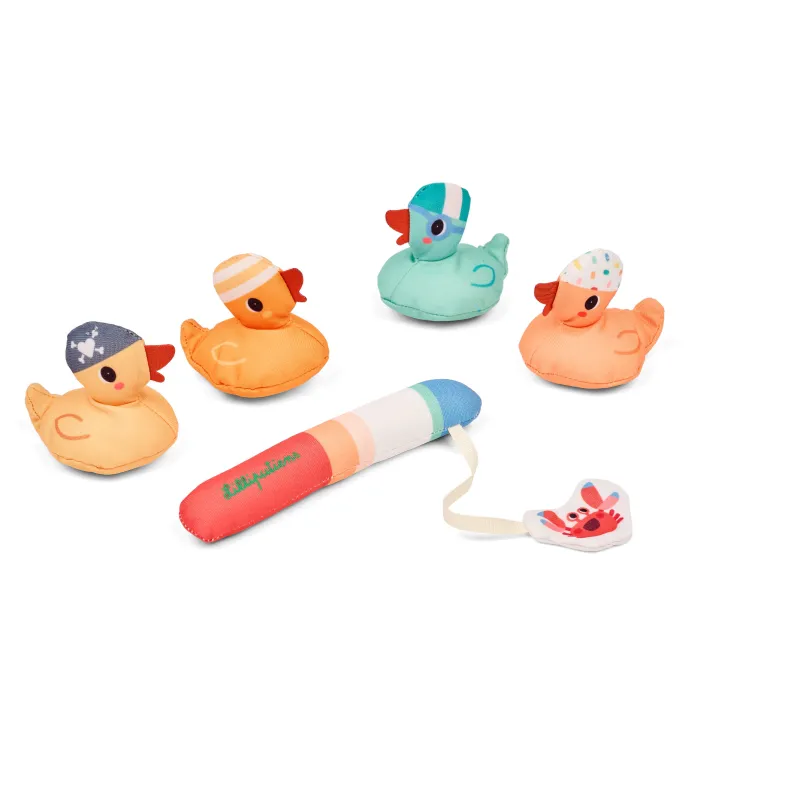 Juego de pesca Gaspard el pato Nuevo Lilliputiens