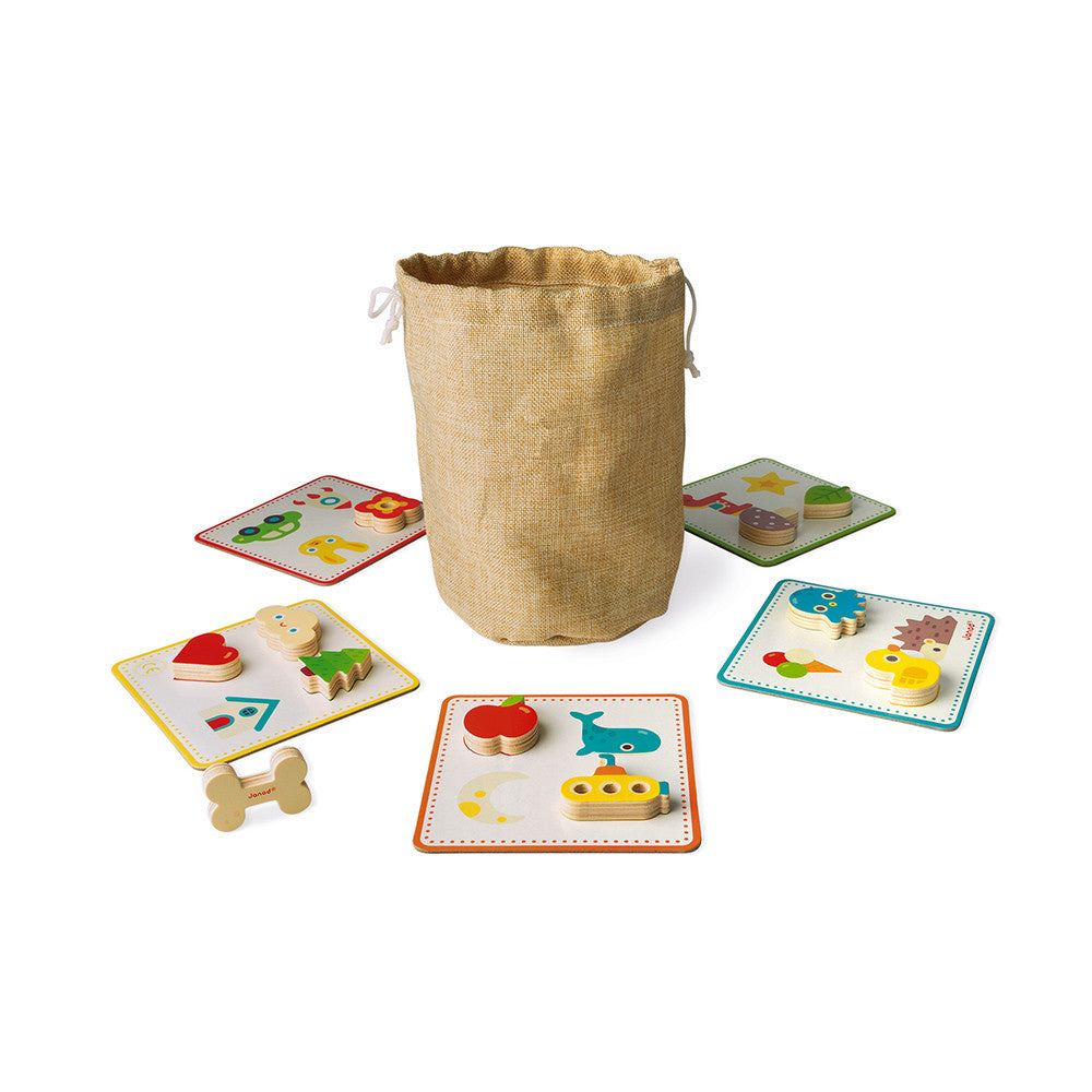 Juego de Reconocimiento Táctil Memo Touch' janod
