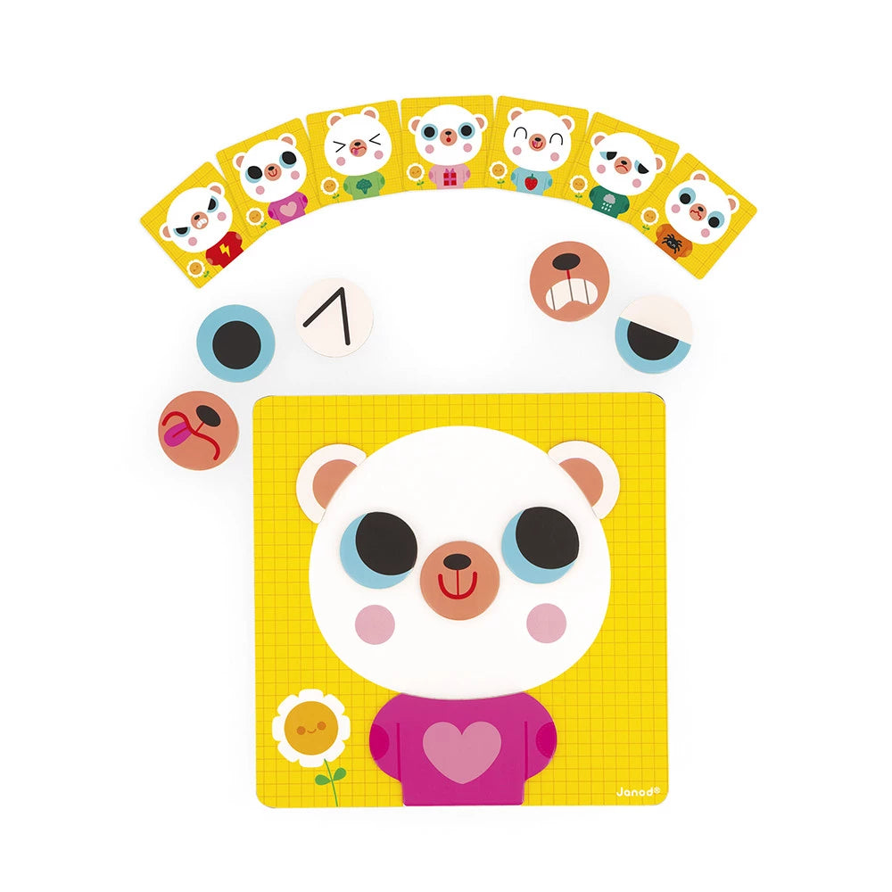 Juego magnético - El oso emocional JANOD