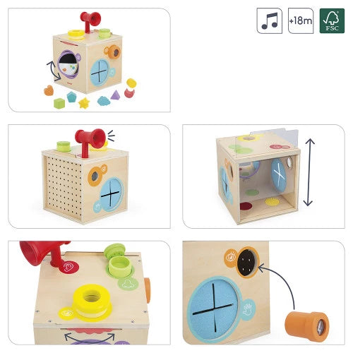 Juego sensorial - Caja Sensorial JANOD