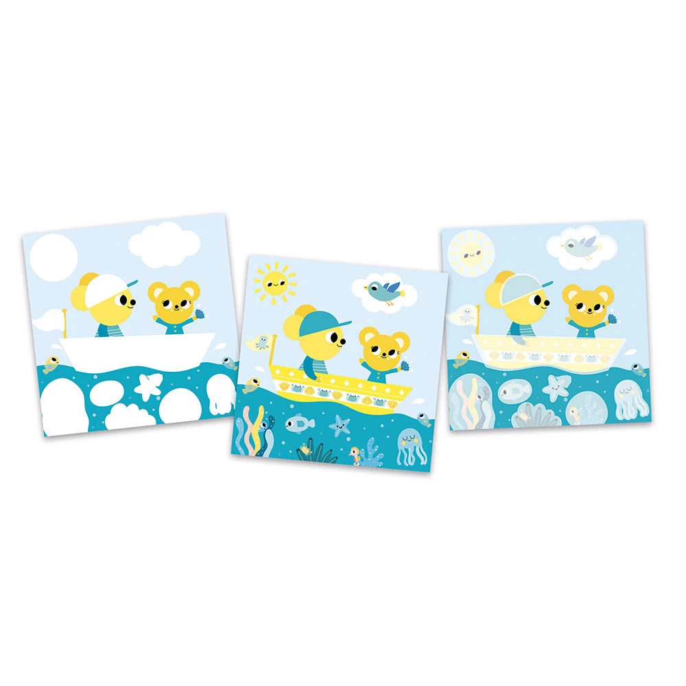 Kit creativo de fieltro y fieltro mágico - 18 meses JANOD