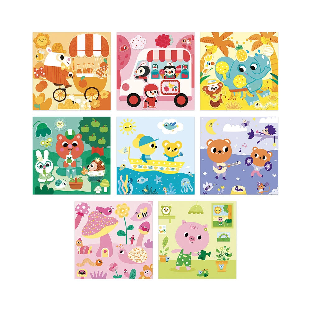 Kit creativo de fieltro y fieltro mágico - 18 meses JANOD