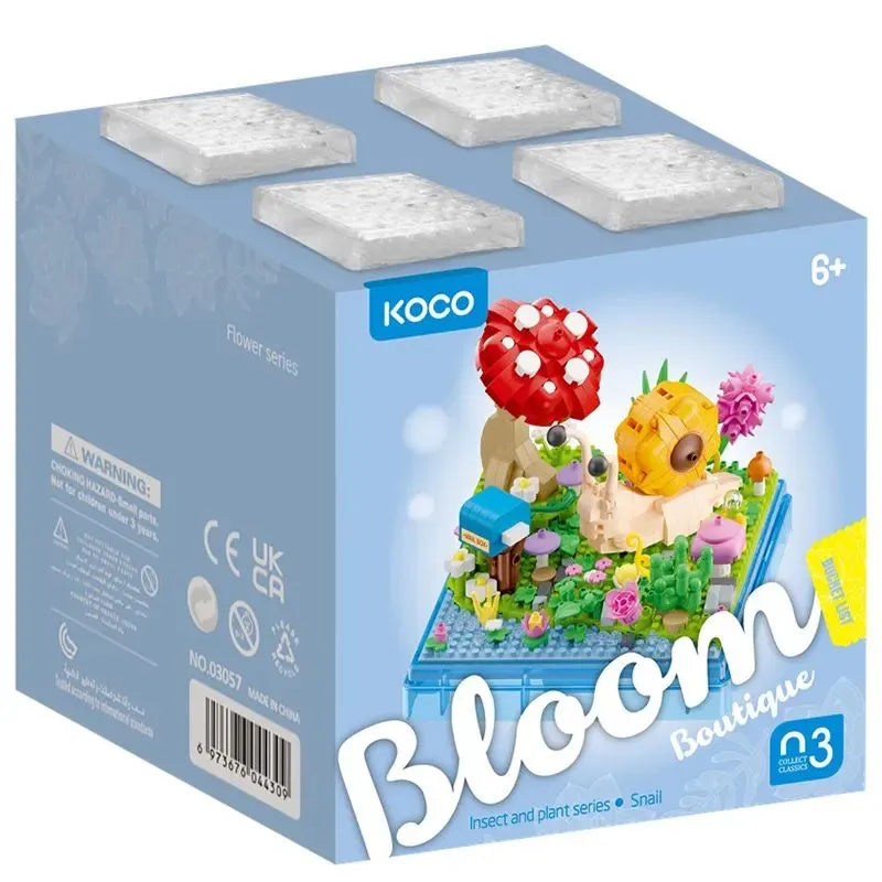 Koco Insecto y Planta Caracol 625 piezas KOCO
