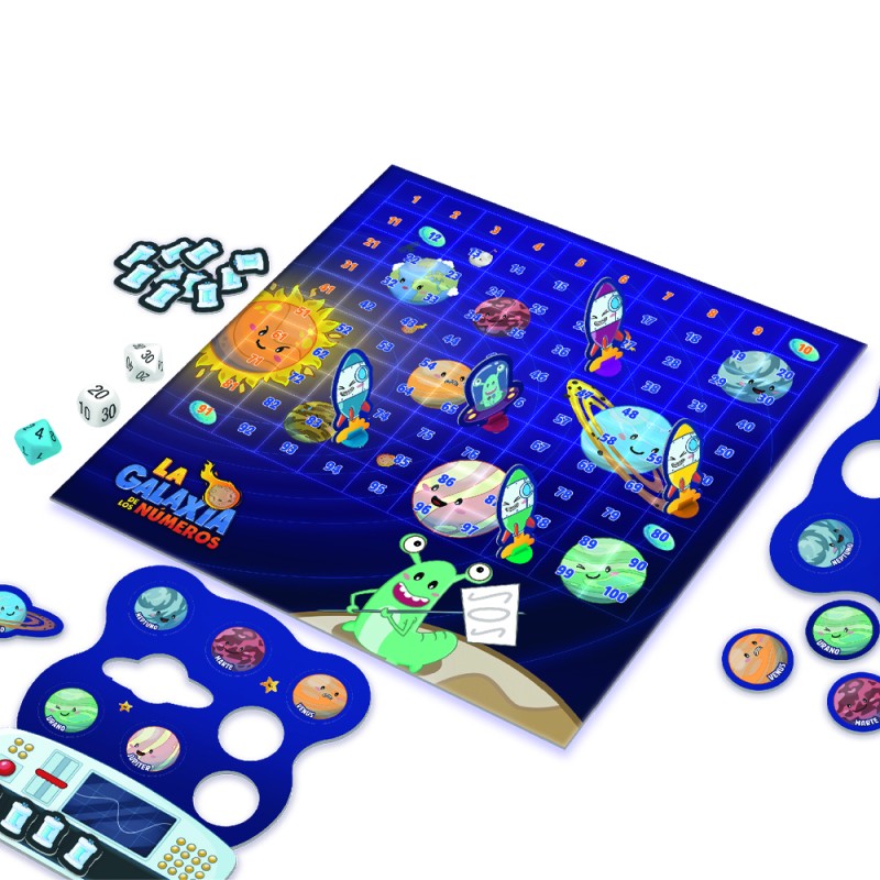 La galaxia de los números ATOMO