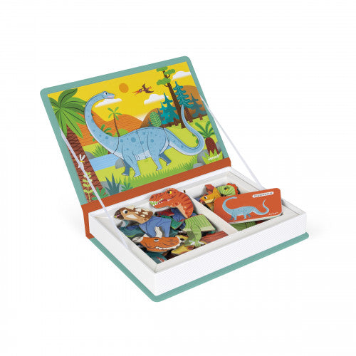 Magneti'book Dinosaurios, 40 imanes JANOD