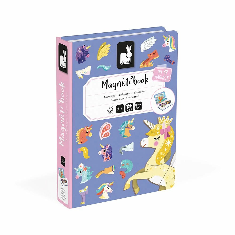 Magnéti'book Unicornios JANOD