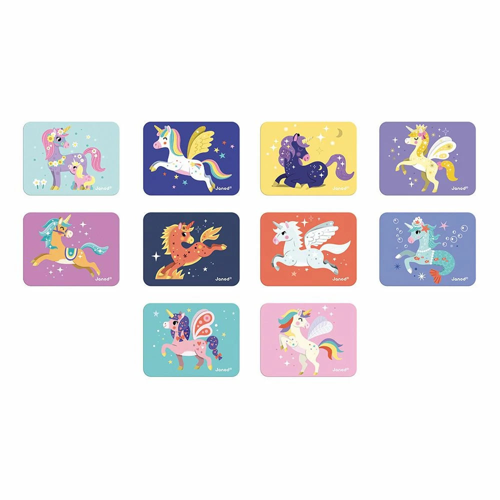 Magnéti'book Unicornios JANOD