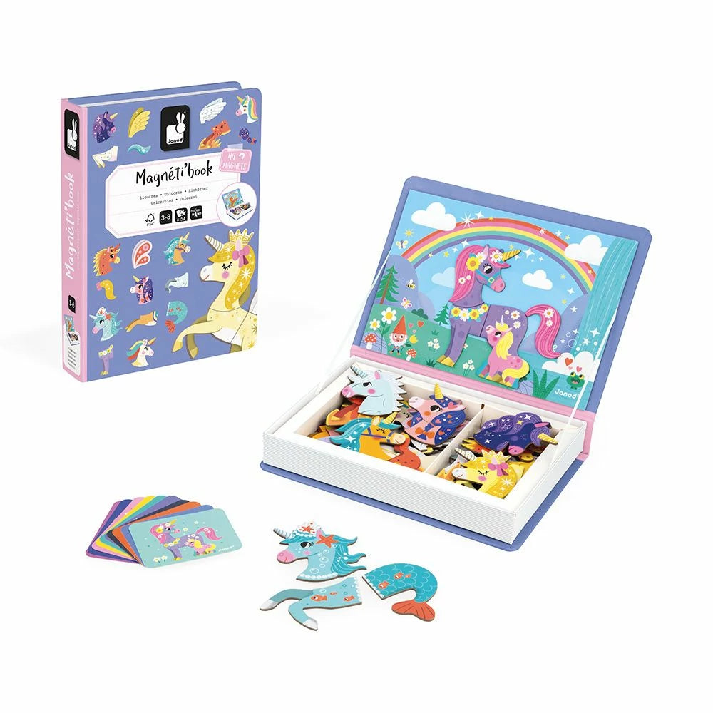 Magnéti'book Unicornios JANOD
