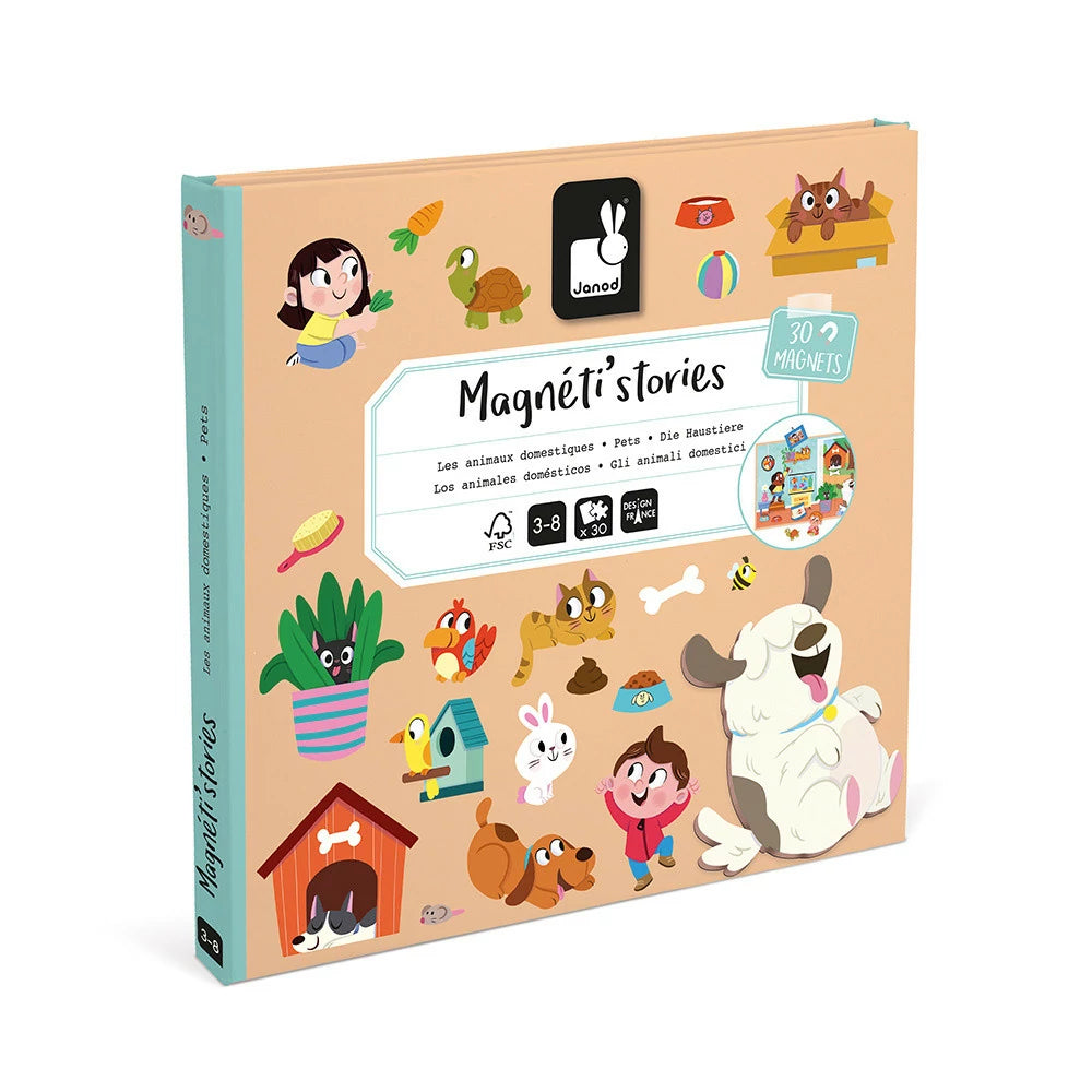Magnéti'stories Animales Domésticos JANOD