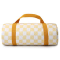 Manta Picnic Stripes Yellow Chess – Monnëka TUTETE
