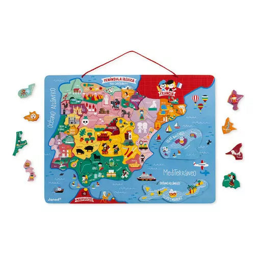 Mapa de España Magnetico Janod