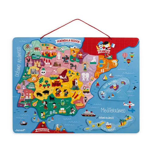 Mapa de España Magnetico Janod