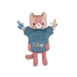 Marioneta de mano Jeanne la gata Lilliputiens