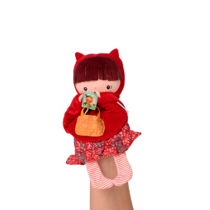 Marioneta de peluche Caperucita Roja - Lilliputiens